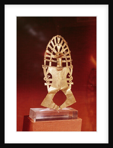 Pectoral, Muisca Culture, 1100-1500 by Pre-Columbian Pre-Columbian