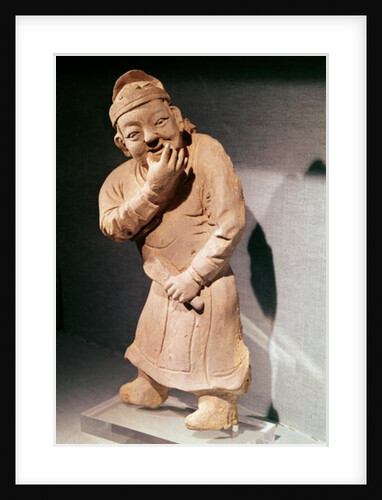 Figurine of an actor whistling by School Chinese