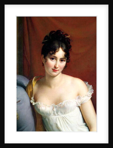 Portrait of Madame Recamier by Francois Pascal Simon Baron Gerard