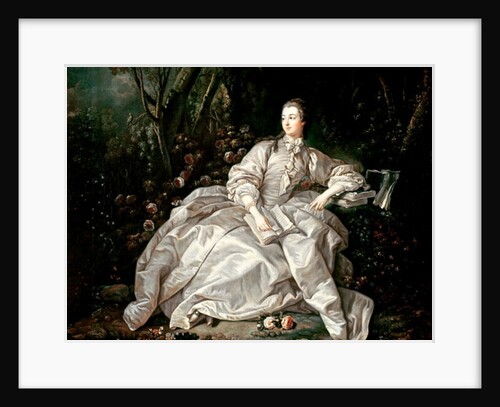 Madame de Pompadour by Francois Boucher