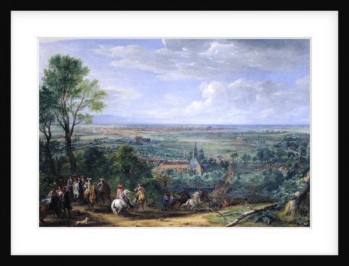 Louis XIV at the Siege of Lille facing the Priory of Fives, August 1667, c.1685 by Adam Frans van der Meulen