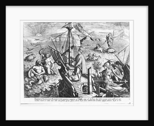Amerigo Vespucci by Jan van der Straet