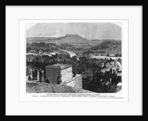 Mount Valerien seen from Louveciennes by German School