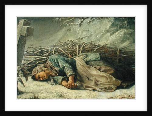 The Poor Woman, 1857 by Alexandre Antigna