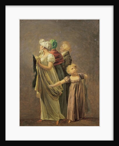 Study for Members of the Public at the Exhibition of 'The Consecration of the Emperor Napoleon' by Louis Leopold Boilly