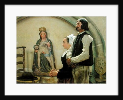Visiting the Virgin of Benodet, 1898 by Jean Eugene Buland