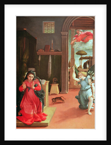 The Annunciation, c.1534-35 by Lorenzo Lotto