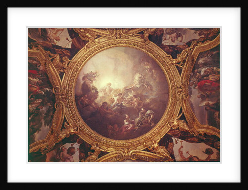 The Chariot of Apollo, ceiling painting from the Salon of Apollo by Charles de Lafosse