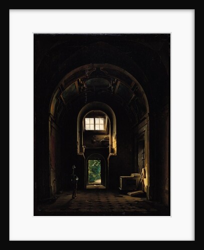 Interior of the Chapel of Saint-Philippe in the Eglise des Feuillants in Paris, 1814 by Louis Jacques Mande Daguerre