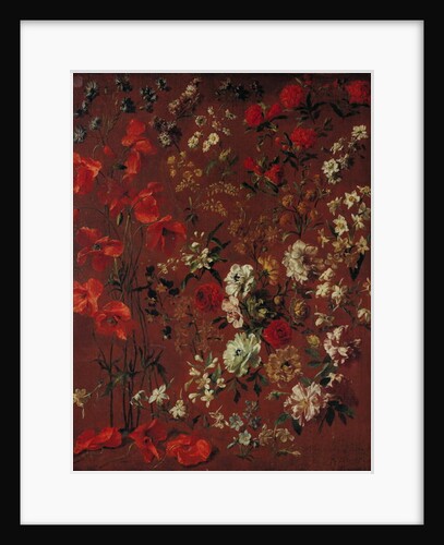 Study of Flowers, 1720 by Hyacinthe Francois Rigaud
