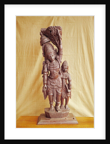 Sri Rama and Hanuman by Indian School