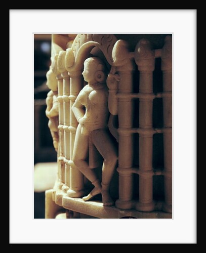 Detail of a pillar, c.1230 AD by Indian School