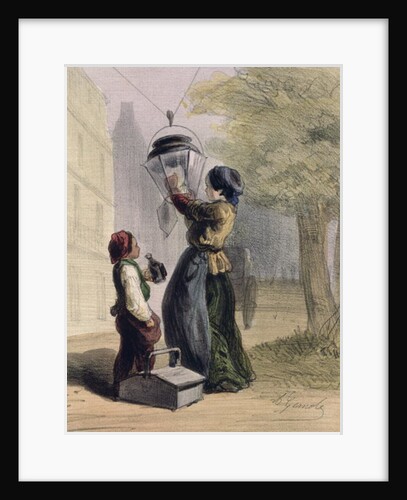 The Lamplighter by Alfred Andre Geniole