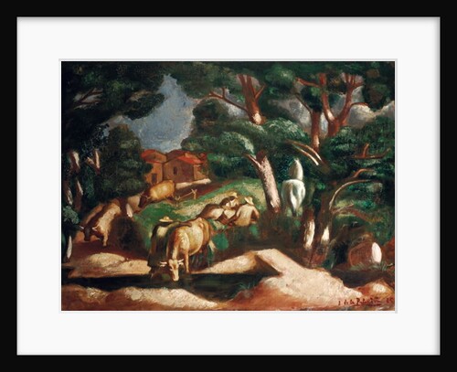 The Rest in the Country, 1925 by Amedee de La Patelliere