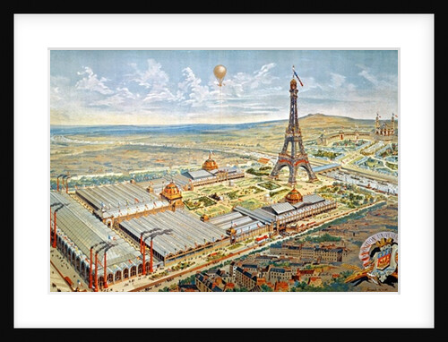 General View of the Universal Exhibition, Paris, 1889 by French School