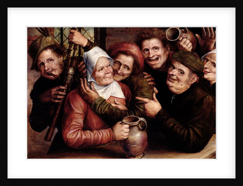 Merry Company, 1562 by Jan Massys or Metsys