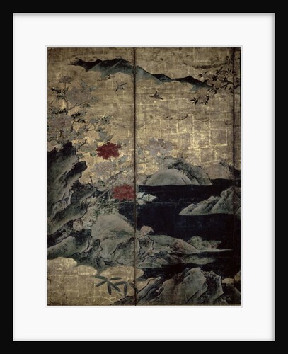 Birds and Flowers of the Four Seasons by Kano Soshu
