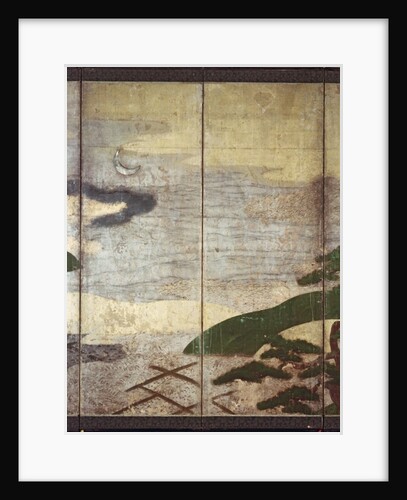 Moonlight Landscape by School Japanese
