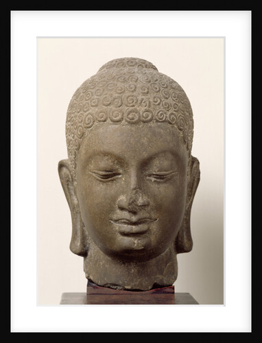 Head of Buddha by Cambodian Cambodian