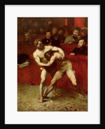 Wrestlers, 1875 by Jean Alexandre Joseph Falguiere