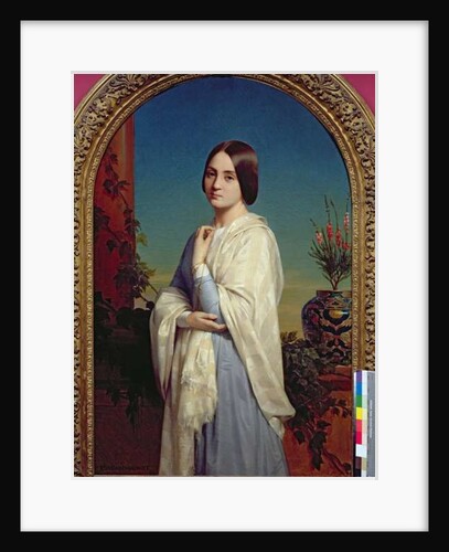 Madame Edouard Dubufe 1842 by Edouard Louis Dubufe