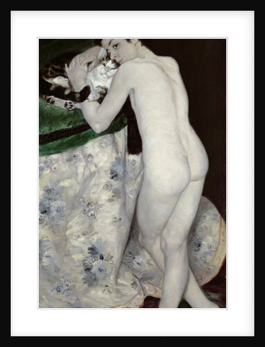 A Boy with a Cat, 1868 by Pierre Auguste Renoir