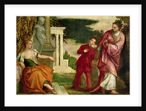 A Young Man Between Virtue and Vice by (1528-88) Veronese