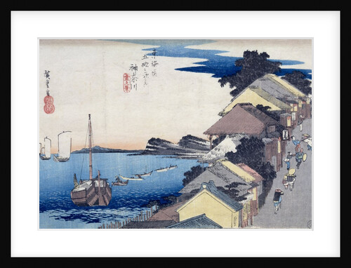 Kanagawa: View of the Ridge by Ando or Utagawa Hiroshige