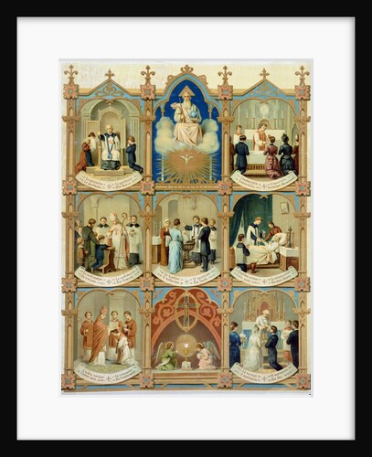 The Seven Sacraments by French School