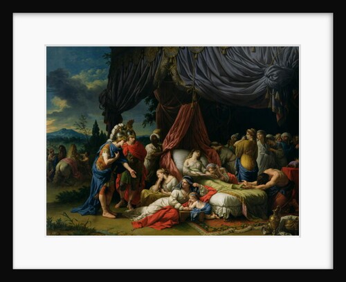 The Death of the Wife of Darius III 1785 by Louis Jean Francois I Lagrenee