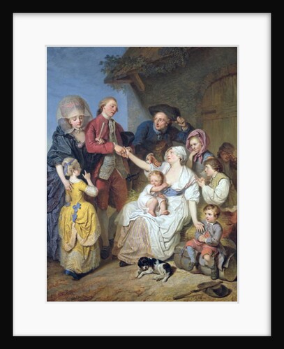 Charity, 1777 by Pierre Alexandre Wille