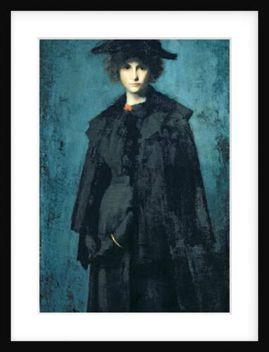 Portrait of Madame Laura Leroux by Jean-Jacques Henner