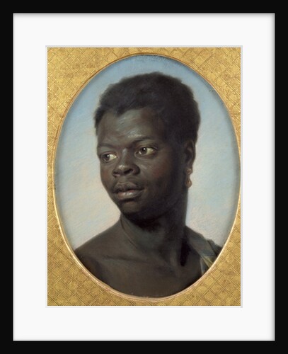 Portrait of a Young Negro by Maurice Quentin de la Tour