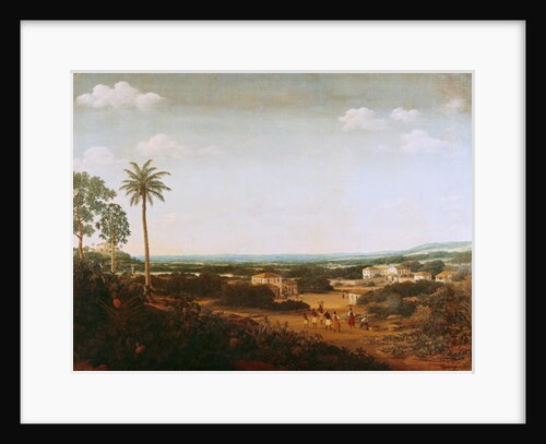 House of a Portuguese Nobleman in Brazil by Frans Jansz Post