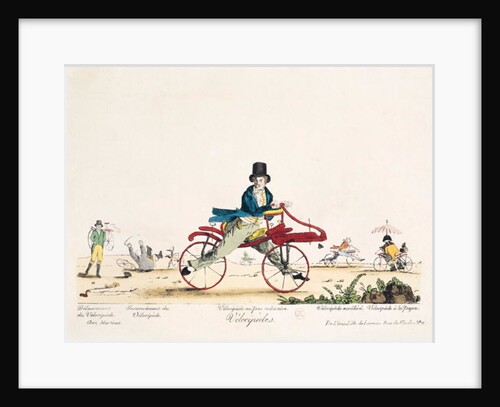 Velocipedes by French School