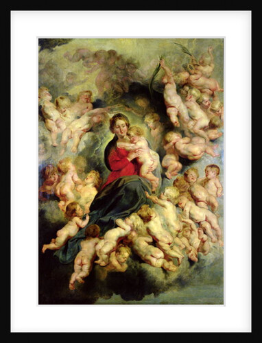 The Virgin and Child surrounded by the Holy Innocents or, The Virgin with Angels, 1618 by Peter Paul Rubens