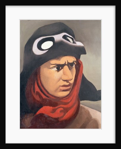 Portrait of Guynemer, 1921-23 by Roger de La Fresnaye