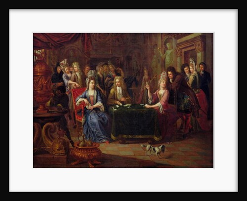 The Card Players, 1699 by P. Bergaigne