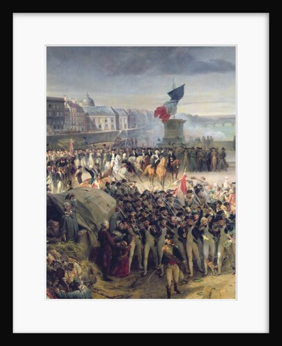 The Garde Nationale de Paris Leaves to Join the Army in September 1792, c.1833-36 by Leon Cogniet