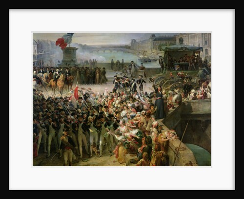The Garde Nationale de Paris Leaves to Join the Army in September 1792, c.1833-36 by Leon Cogniet