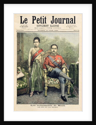 The King and Queen of Siam by Henri Meyer