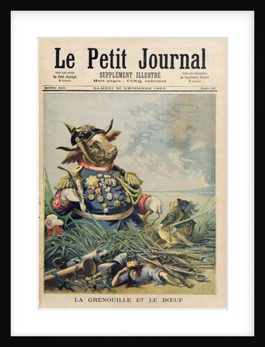 The Frog and the Ox by French School