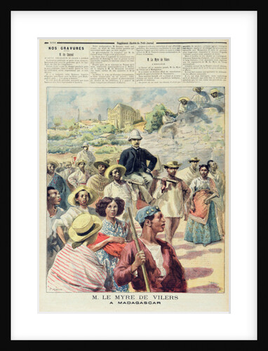 M. le Myre de Vilers in Madagascar by F.L. & Tofani Oswaldo Meaulle