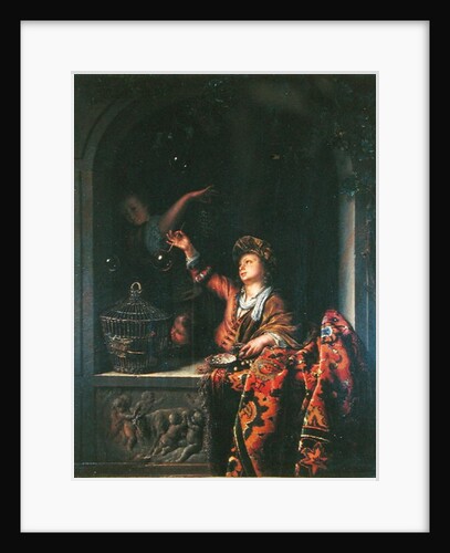 Soap Bubbles by Willem van Mieris