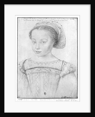 Marguerite de Valois known as La Reine Margot, c.1555 by French School