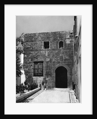 An old house in Lindos, Rhodes by Anonymous