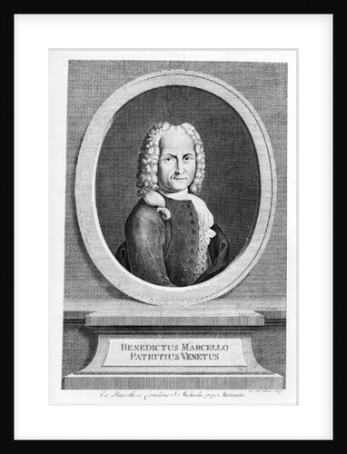 Portrait of Benedetto Marcello by French School