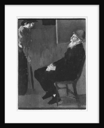 Pierre Auguste Renoir and Mademoiselle Beaudot, 1911 by Maurice Denis