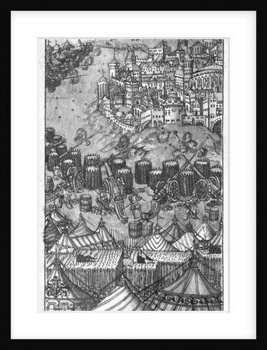 Attack on a Fortified Town by German School