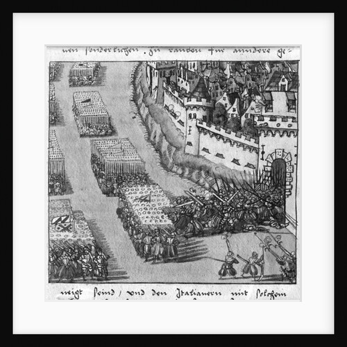 Assault of Two Armies by German School
